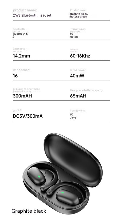 Auriculares Deportivos de Conducción Ósea con Pantalla Digital y Batería Ultra Duradera - Image 34