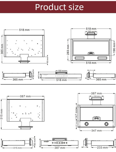 Campana Extractora Compacta para Autocaravana Iveco Quanshun - Modelo B - Image 14