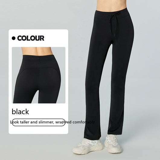 Pantalones Yoga Acampanados con Levantador de Glúteos y Bolsillos Laterales - Image 10
