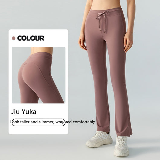 Pantalones Yoga Acampanados con Levantador de Glúteos y Bolsillos Laterales - Image 13