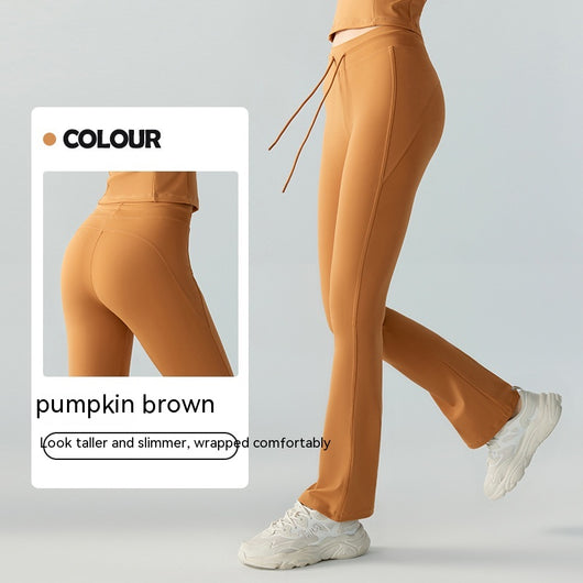 Pantalones Yoga Acampanados con Levantador de Glúteos y Bolsillos Laterales - Image 15