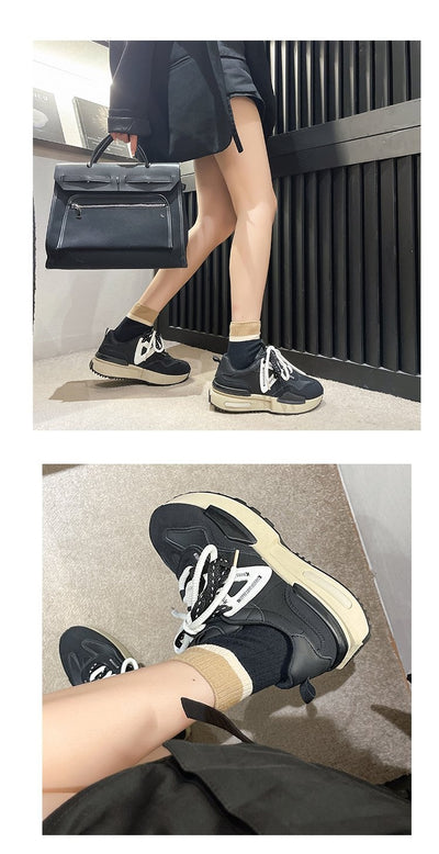 Zapatillas Deportivas Plataforma Retro - Estilo Urbano Tendencia - Image 8