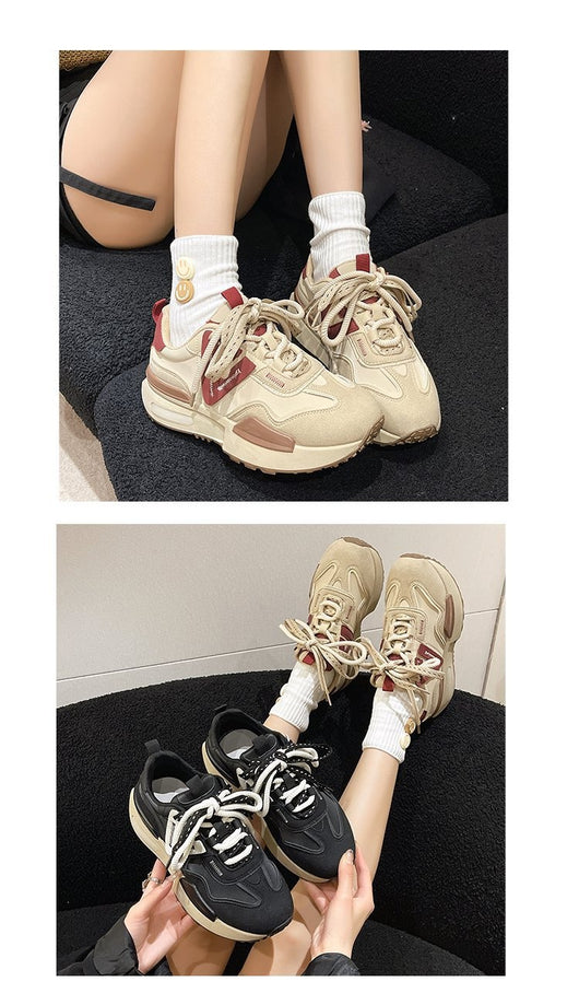 Zapatillas Deportivas Plataforma Retro - Estilo Urbano Tendencia - Image 30