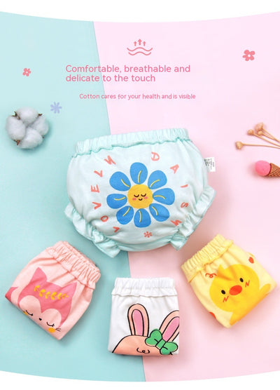 Calzones Infantiles Estilo Coreano para Niñas - Ropa Interior sin Costuras - Image 17