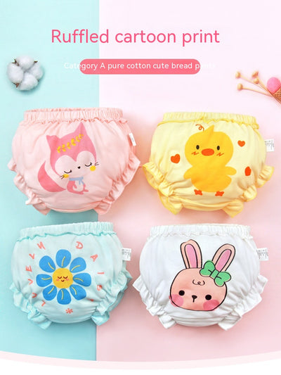 Calzones Infantiles Estilo Coreano para Niñas - Ropa Interior sin Costuras - Image 23