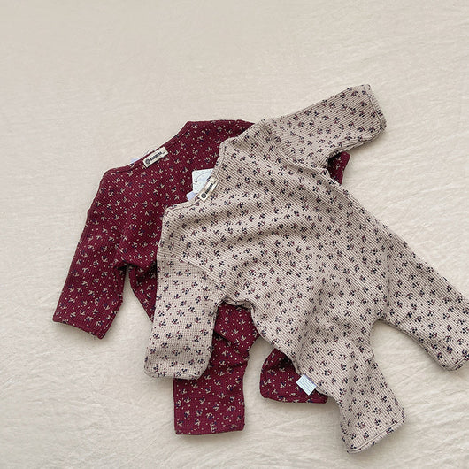 Mono Largo de Algodón con Estampado de Waffle y Botones Únicos - Image 39