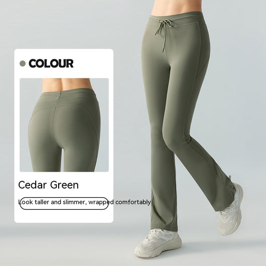 Pantalones Yoga Acampanados con Levantador de Glúteos y Bolsillos Laterales - Image 24