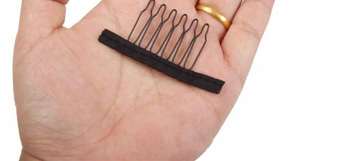 Pinza de Acero para Peluca con Peine Integrado y Red Ajustable - Image 8