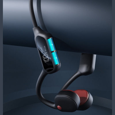 Auriculares Deportivos de Conducción Ósea con Pantalla Digital y Bluetooth - Image 13
