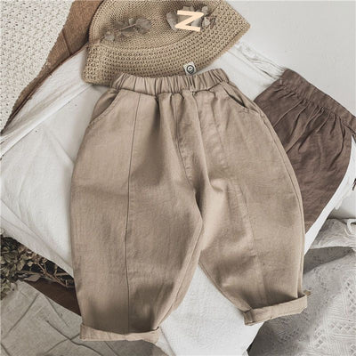 Pantalones Casuales Elásticos para Niños y Niñas - Primavera y Otoño - Image 19