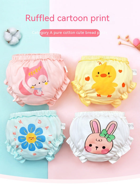 Calzones Infantiles Estilo Coreano para Niñas - Ropa Interior sin Costuras - Image 35