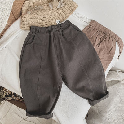 Pantalones Casuales Elásticos para Niños y Niñas - Primavera y Otoño - Image 31