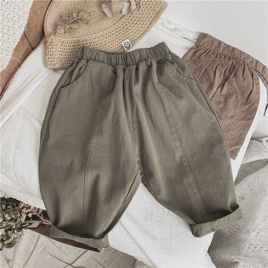 Pantalones Casuales Elásticos para Niños y Niñas - Primavera y Otoño - Image 32