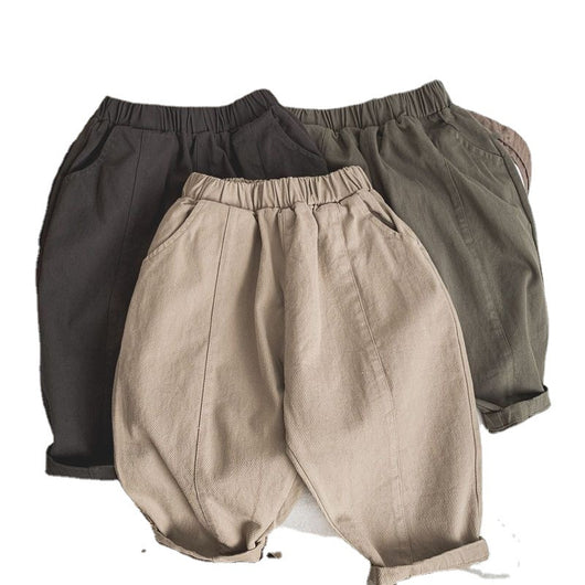 Pantalones Casuales Elásticos para Niños y Niñas - Primavera y Otoño - Image 33