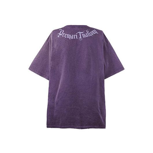Playera Hombre Cuello Redondo Estilo Gótico Vintage con Letras Bordadas - Image 21