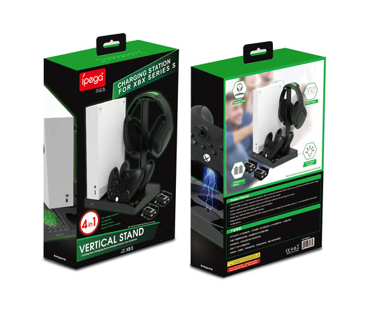 Base Enfriadora Xbox Series S con Cargador Dual de Baterías y Soporte para Audífonos - Image 21