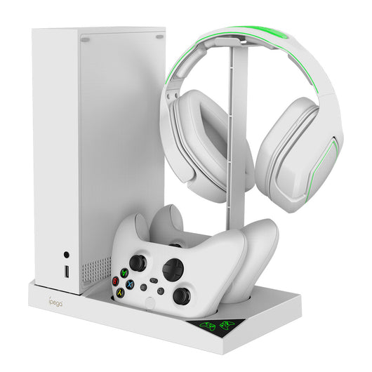 Base Enfriadora Xbox Series S con Cargador Dual de Baterías y Soporte para Audífonos - Image 25