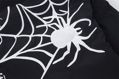 Chaqueta Acolchada Hombre con Cuello Alto y Estampado Telaraña - Image 11