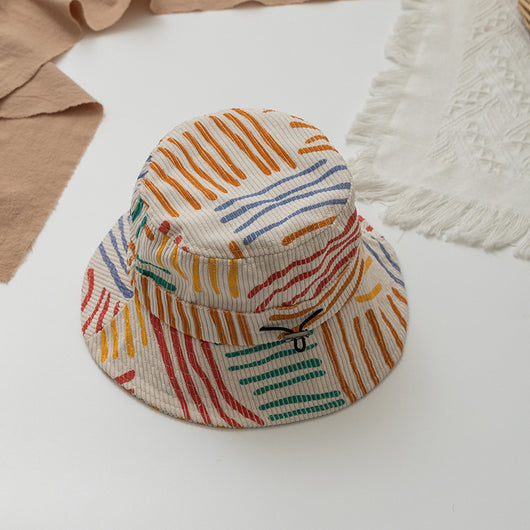 Gorra de Cubo Infantil Arcoíris con Diseño de Queso - Image 21
