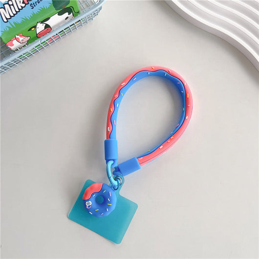 Funda Protectora para Celular con Donut de Silicona y Colgante - Image 20
