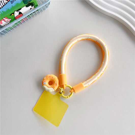 Funda Protectora para Celular con Donut de Silicona y Colgante - Image 28