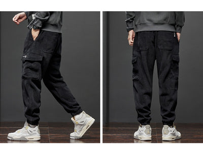 Pantalones Casuales Holgados Forrados en Fleece - Calidez y Estilo - Image 27