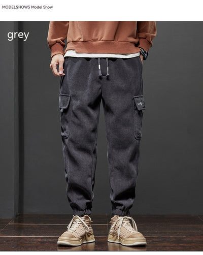 Pantalones Casuales Holgados Forrados en Fleece - Calidez y Estilo - Image 29