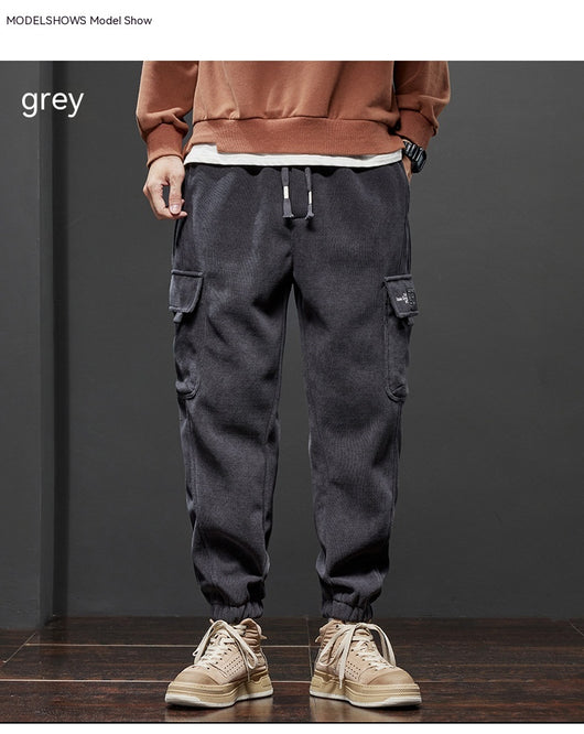 Pantalones Casuales Holgados Forrados en Fleece - Calidez y Estilo - Image 29