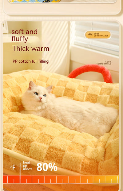 Cama Térmica para Gatos con Cojín Removible y Lavable - Image 20