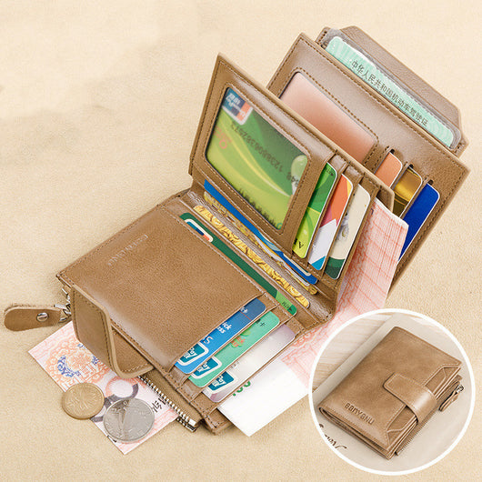 Cartera Vintage para Hombre con Protección Antirrobo - Image 12