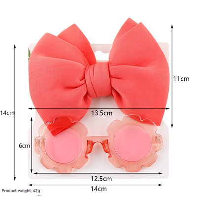 Set de Gafas de Sol Infantiles con Vincha de Moño - Protección y Estilo - Image 17