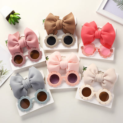Set de Gafas de Sol Infantiles con Vincha de Moño - Protección y Estilo - Image 19
