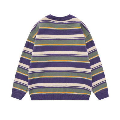 Suéter Casual de Contraste de Colores - Prenda Base Versátil - Image 9