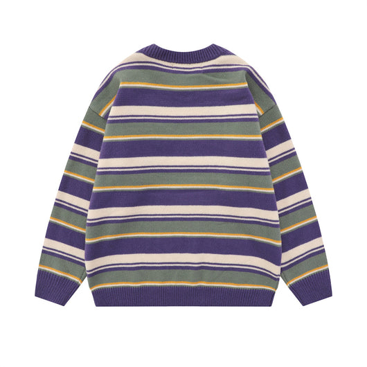Suéter Casual de Contraste de Colores - Prenda Base Versátil - Image 9