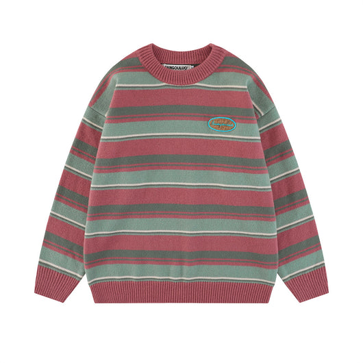 Suéter Casual de Contraste de Colores - Prenda Base Versátil - Image 10