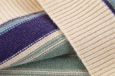 Suéter Casual de Contraste de Colores - Prenda Base Versátil - Image 14