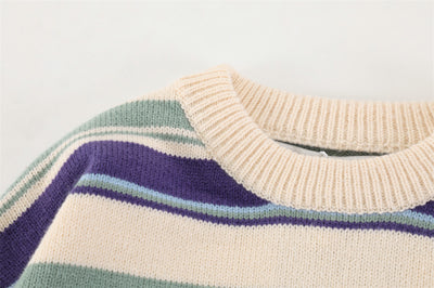 Suéter Casual de Contraste de Colores - Prenda Base Versátil - Image 15