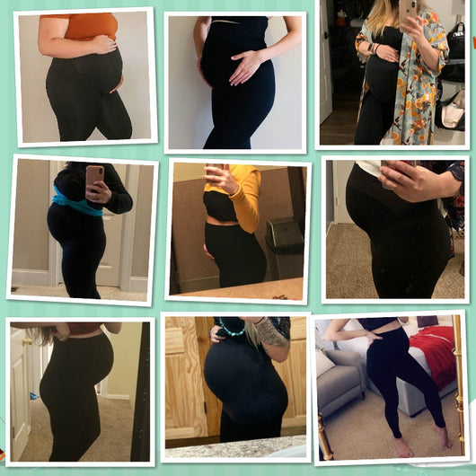 Leggins Premamá Cintura Alta - Pantalones Cómodos para Embarazo - Image 16