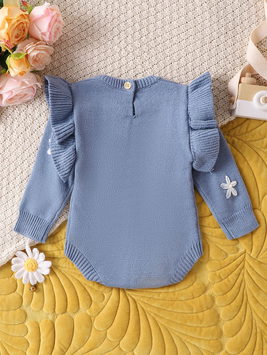 Mono Tejido de Manga Larga con Cuello Redondo para Otoño e Invierno - Image 26