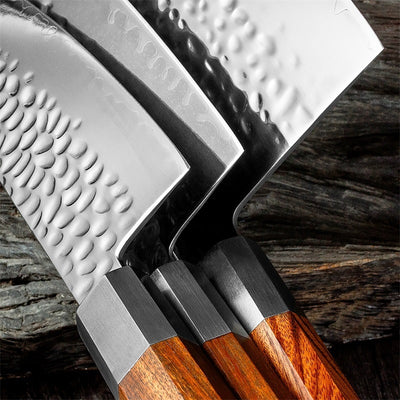 Cuchillo de Cocina Profesional Damascus Sanhe - Acero Forjado de Alta Precisión - Image 4