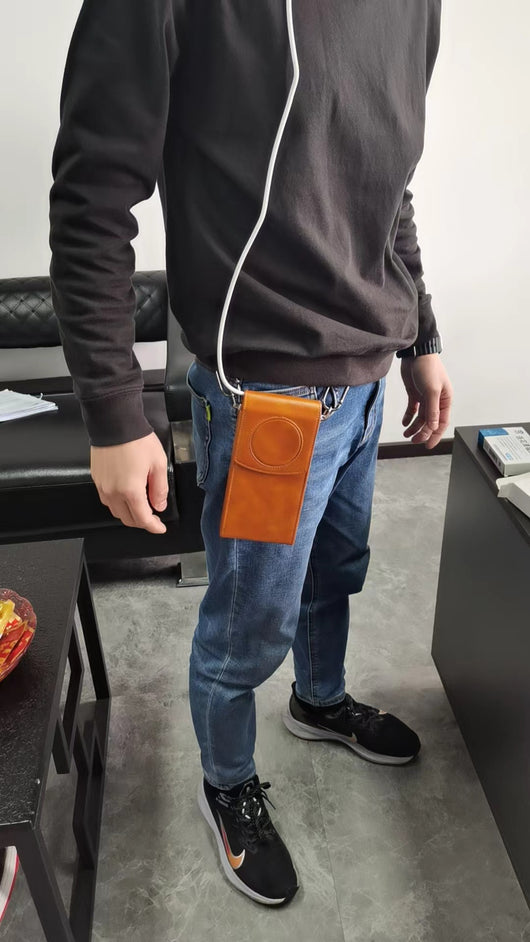 Funda de Cuero Premium para Vision Pro - Maletín Portátil de Protección - Image 15