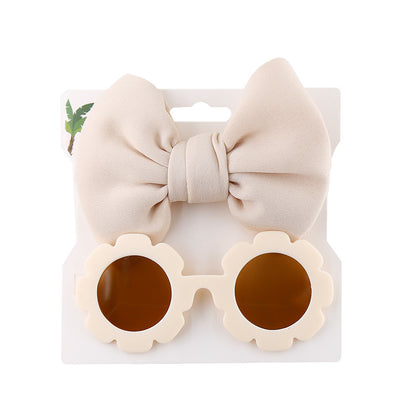 Set de Gafas de Sol Infantiles con Vincha de Moño - Protección y Estilo - Image 40