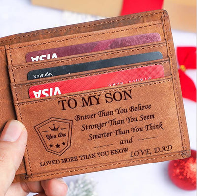 Billetera de Cuero para Hombre con Grabado Láser Personalizado - Image 18