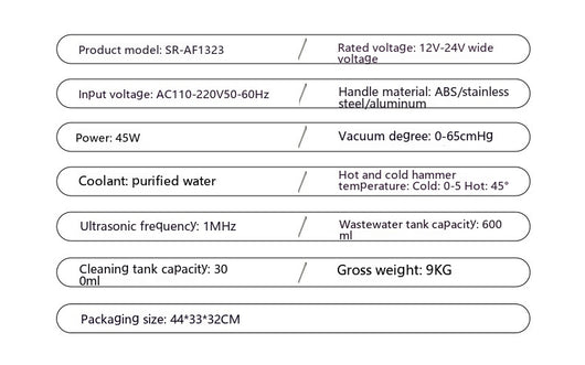 Dispositivo de Belleza Ultrasónico con Burbujas de Hidrógeno y Oxígeno 6 en 1 - Image 18