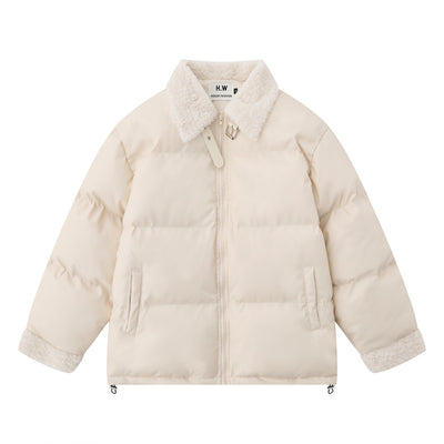 Abrigo de Invierno para Hombre con Cuello de Piel y Acolchado de Algodón - Image 9