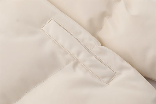 Abrigo de Invierno para Hombre con Cuello de Piel y Acolchado de Algodón - Image 11