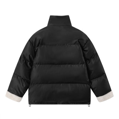 Abrigo de Invierno para Hombre con Cuello de Piel y Acolchado de Algodón - Image 19
