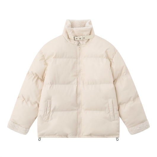Abrigo de Invierno para Hombre con Cuello de Piel y Acolchado de Algodón - Image 26