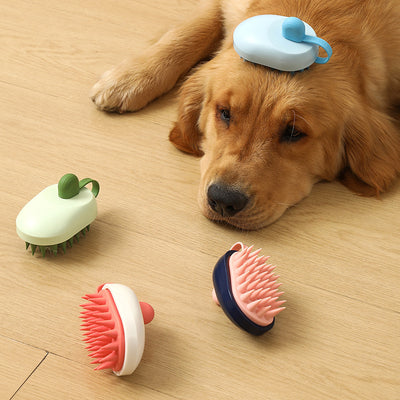 Peine Masajeador de Silicona para Baño - Removedor de Pelo para Perros y Gatos - Image 11