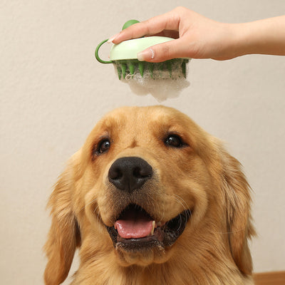 Peine Masajeador de Silicona para Baño - Removedor de Pelo para Perros y Gatos - Image 13